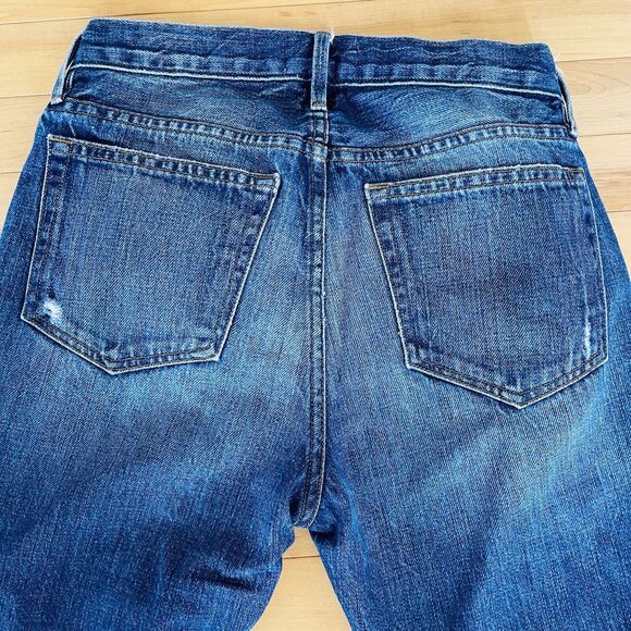 Frame Denim High Rise Distressed Tamarack Jeans Size 24 Inseam 31 - Picture 4 of 9